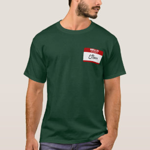 Hallo ist mein Name Ethan (rot) T-Shirt