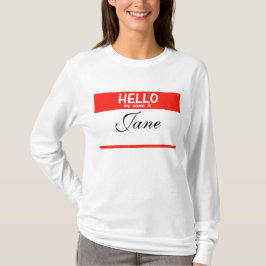 Hallo ist mein Name ____Hoodie T-Shirt