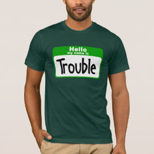 Hallo ist mein Name Problem T-Shirt