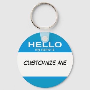 Hallo ist mein Name… Schlüsselanhänger