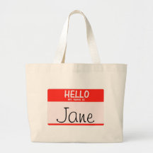 Hallo ist mein Name _____Tasche