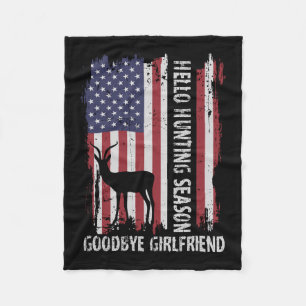 Hallo Jagd Season Auf Wiedersehen Girlfriend Fleecedecke