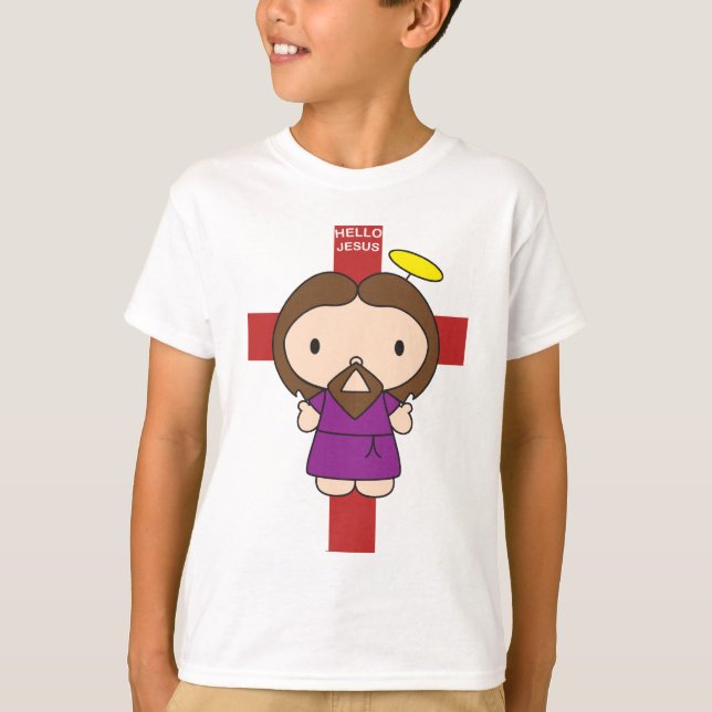 Hallo Jesus T-Shirt (Vorderseite)