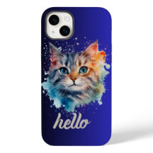 Hallo Katze iPhone-Hülle 