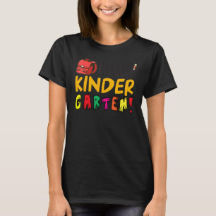 Hallo Kinder Garten Erster Schultag zurück zu S T-Shirt