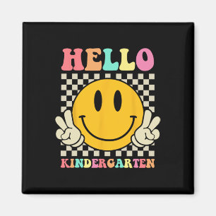 Hallo Kindergarten Byck Zur Schule Groovy Lehrer S Magnet