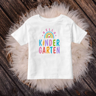 Hallo Kindergarten Kinderkind T - Shirt
