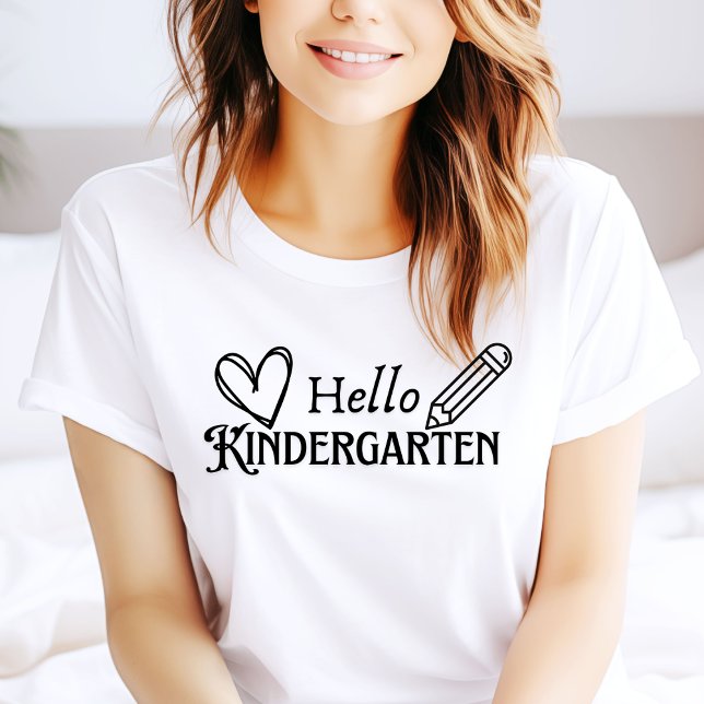 Hallo Kindergarten Lehrer Tshirt (Von Creator hochgeladen)