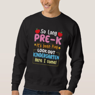 Hallo Kindergarten Lehrerin Student zurück zur Sch Sweatshirt