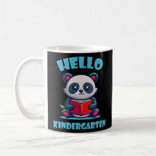 Hallo Kindergarten Panda Kaffeetasse