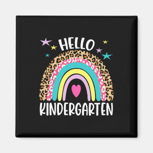 hallo Kindergarten Rainbow - zurück nach Schoo Magnet