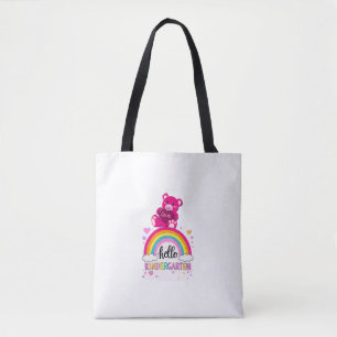 Hallo Kindergarten Süßer Regenbogen-Bär-Tragetasch