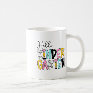 Hallo Kindergarten-Team Kinder Zurück zur Schule L Kaffeetasse
