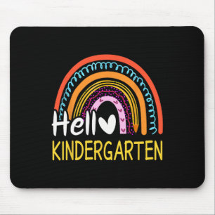 Hallo Kindergarten Teamlehrer Zurück zur Schule Ra Mousepad