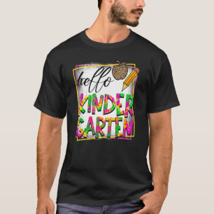 Hallo Kindergarten Zurück zur Lehrerin Frauen T-Shirt