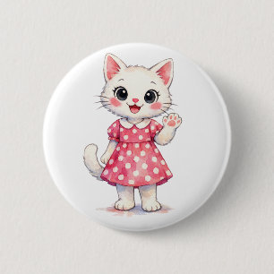 Hallo Kitty! Button