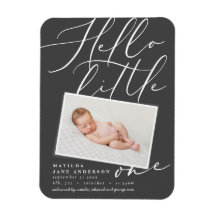 Hallo kleines, elegantes modernes Foto