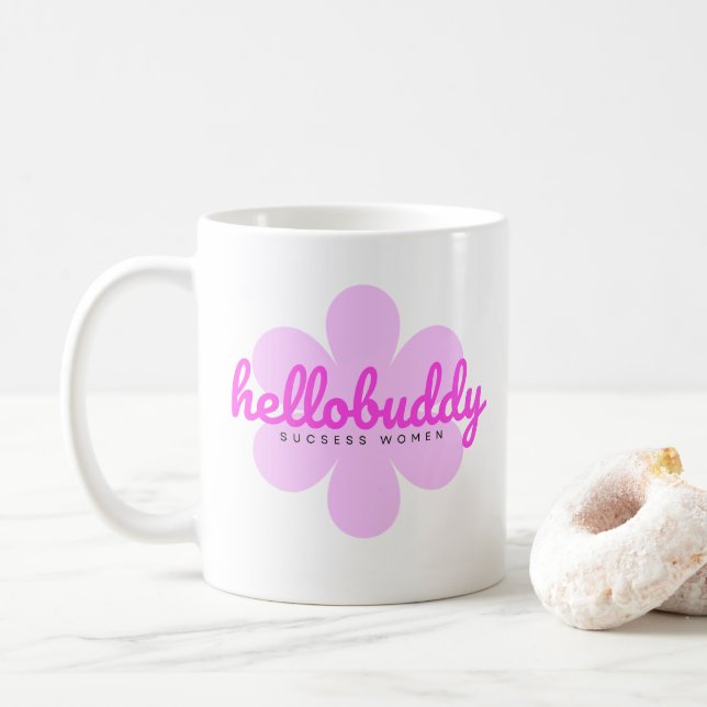 hallo kumpel t shirt kaffeetasse (Mit Donut)