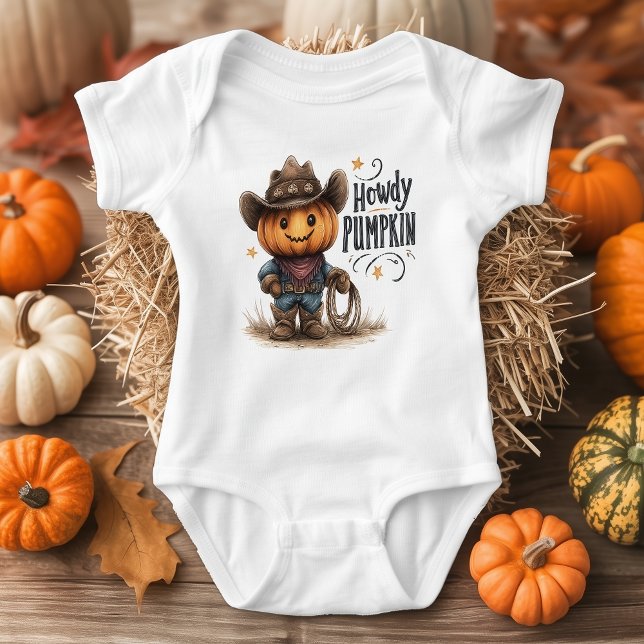Hallo Kürbis Halloween Baby Bodysuit Baby Strampler (Von Creator hochgeladen)