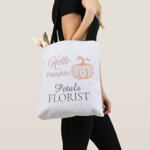 Hallo Kürbis Halloween Florist Kunde Einkaufen