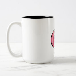 Hallo Kürbis Halloween Personalisierter Name  Zweifarbige Tasse