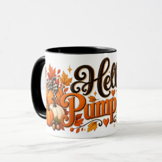 Hallo Kürbis Herbst Tasse