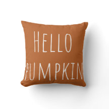 Hallo Kürbis | Minimalistische Herbst-Typografie 