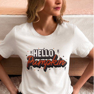 Hallo Kürbis T-Shirt