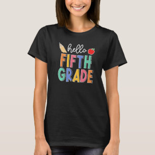 Hallo Lehrer der 5. Klasse, willkommen zurück zur T-Shirt