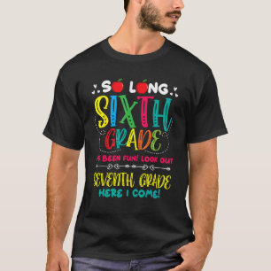 Hallo Lehrerin 7. Klasse Student Zurück zur Schule T-Shirt