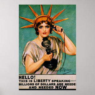 Hallo Liberty Speaking Milliarden werden JETZT ben Poster