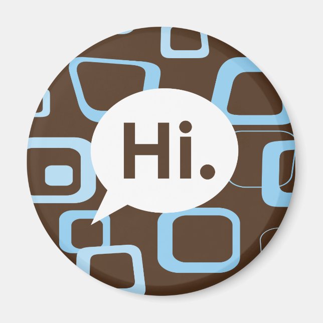 Hallo. Magnet (Vorne)