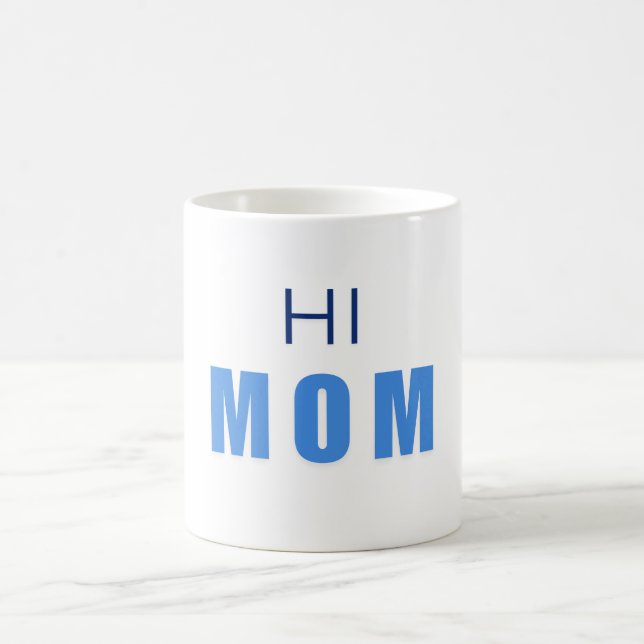 Hallo Mama Baby Jungen Tasse (Mittel)