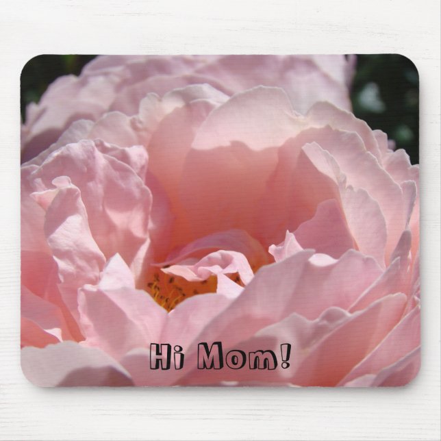 Hallo Mama! Mousepad Rosengarten (Vorne)