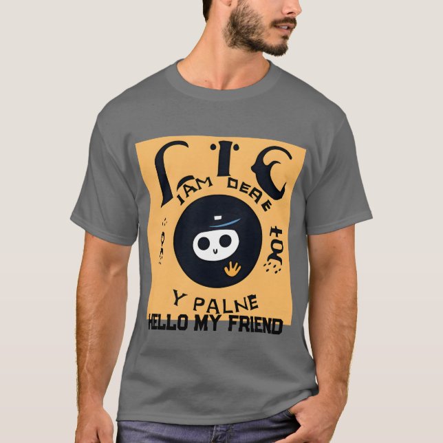 Hallo Männer-T - Shirt (Vorderseite)