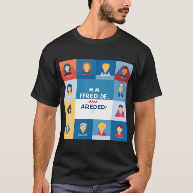 Hallo Männer-T - Shirt (Vorderseite)