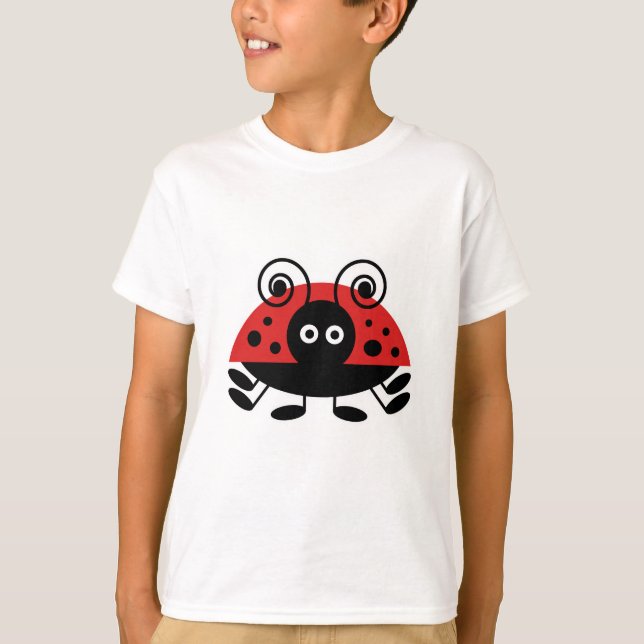 Hallo Marienkäfer T-Shirt (Vorderseite)