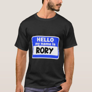 Hallo, mein Name ist auf Nametag-Einführung zu les T-Shirt
