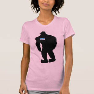 Hallo-Mein Name ist Bigfoot T-Shirt
