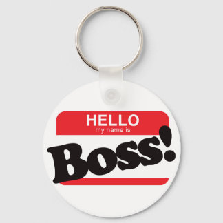 Hallo, mein Name ist Boss Schlüsselanhänger