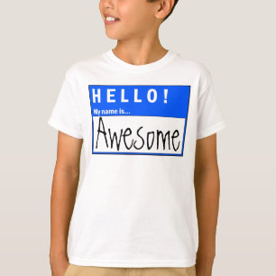 Hallo! Mein Name ist fantastischer Spaß-T - Shirt