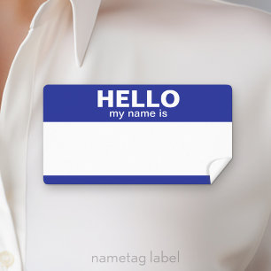 Hallo, mein Name ist - klassisch