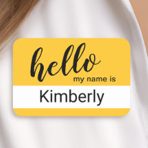 Hallo Mein Name ist - Moderne Kalligrafie nach Maß