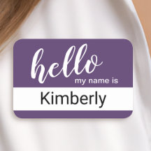 Hallo Mein Name ist - Moderne Kalligrafie nach Maß