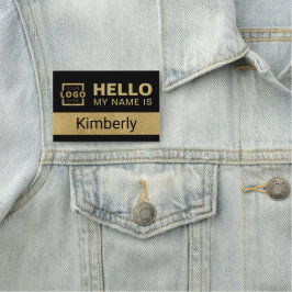 Hallo Mein Name ist - Name des benutzerdefinierten Namensschild