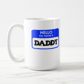 Hallo Mein Name ist Papa neuer Vater Geschenk Papa Kaffeetasse