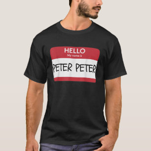 Hallo, mein Name ist Peter Funny Halloween T-Shirt