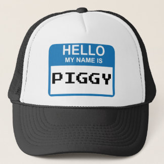 Hallo, mein Name ist: PIGGY Truckerkappe