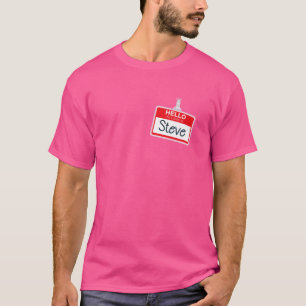 Hallo, mein Name ist Steve Funny Halloween Custome T-Shirt