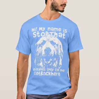 Hallo, mein Name ist StoppDiese lustigen großen Py T-Shirt